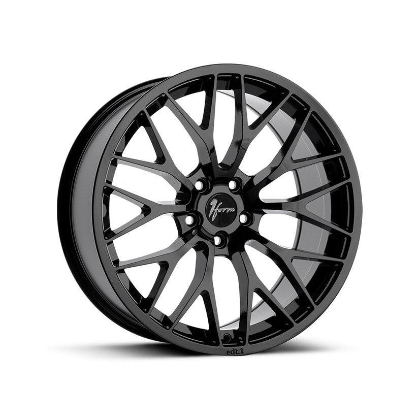 1Form Edition.1 (EDT.1) Alloy Wheel 18x9.5 ET35 5x100 Gloss Black 73.1mm CB