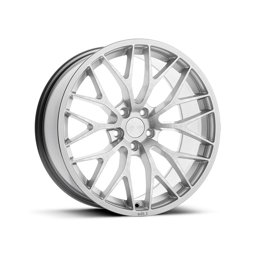 1Form Edition.1 (EDT.1) Alloy Wheel 19x8.5 ET42 5x114 Brushed Pure Silver 73.1mm CB