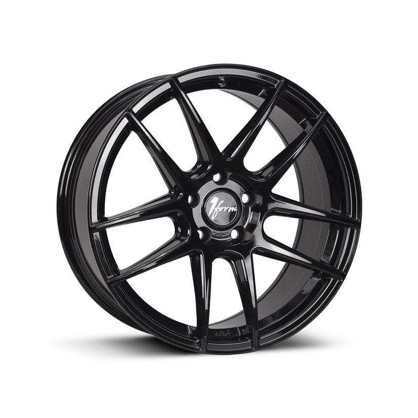 1Form Edition.4 (EDT.4) Alloy Wheel 18x9.5 ET40 5x120 Gloss Black 72.6mm CB