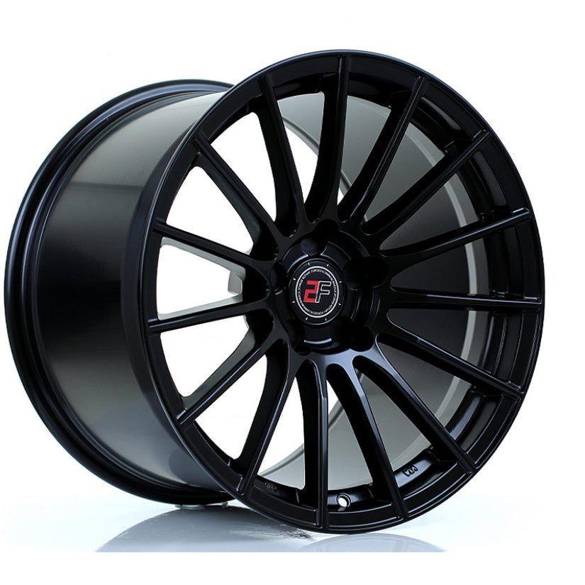 2Forge ZF1 Alloy Wheel 18x12 5x112 ET30 TO 55 72.6mm CB Matt Black