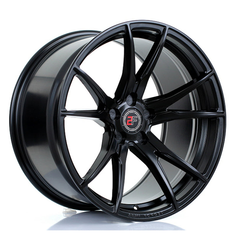 2Forge ZF2 Alloy Wheel 19x10.5 5x105 ET15 TO 40 72.6mm CB Matt Black