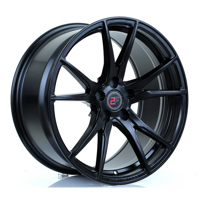 2Forge ZF2 Alloy Wheel 19x9.5 5x128 ET15 TO 48 72.6mm CB Matt Black