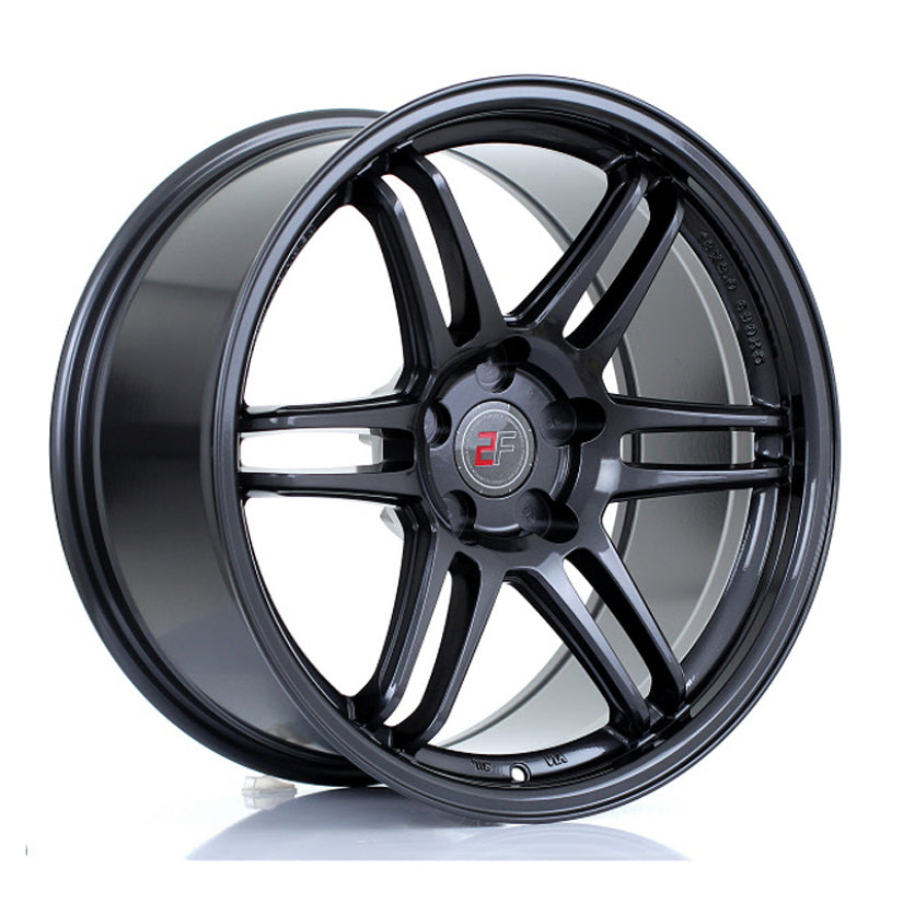 2Forge ZF5 Alloy Wheel 18x9 5x118 ET0 TO 35 72.6mm CB Gloss Gunmetal