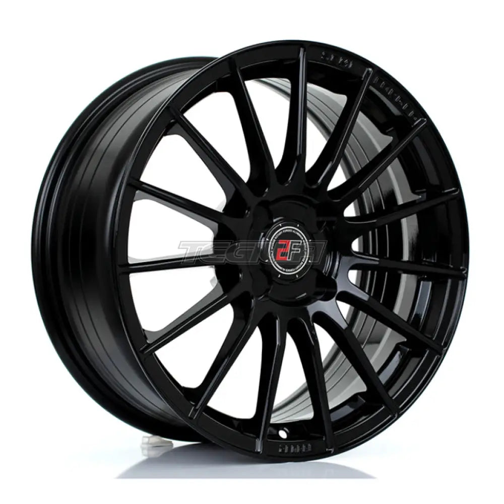 2Forge ZF1 Alloy Wheel 17x7.5 4x100 ET10 TO 51 72.6mm CB Gloss Black