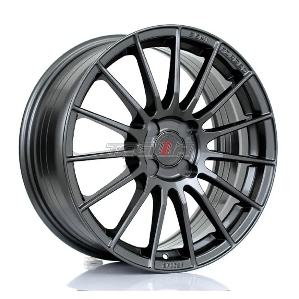 2Forge ZF1 Alloy Wheel 17x7.5 4x100 ET10 TO 51 72.6mm CB Gloss Gunmetal
