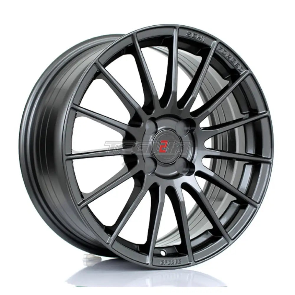 2Forge ZF1 Alloy Wheel 17x7.5 4x98 ET10 TO 51 72.6mm CB Gloss Gunmetal