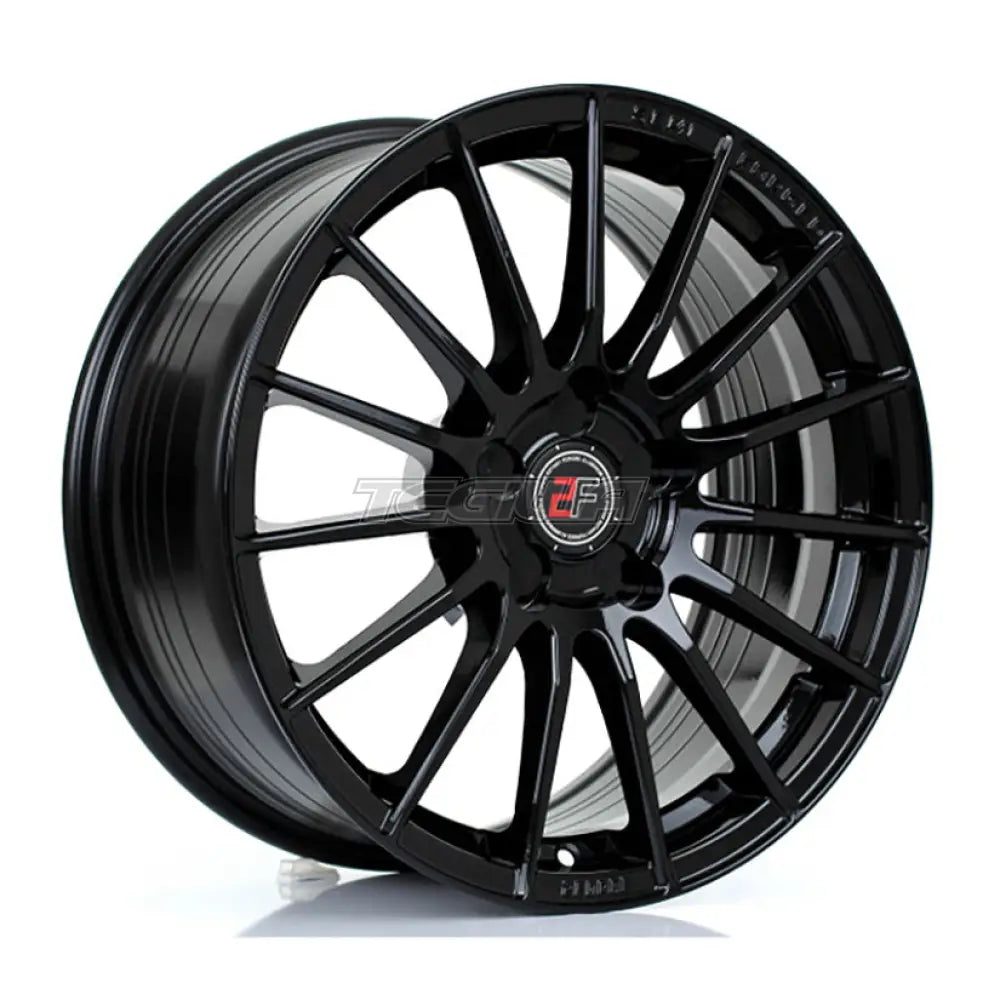 2Forge ZF1 Alloy Wheel 17x7.5 5x114 ET10 TO 51 72.6mm CB Gloss Black