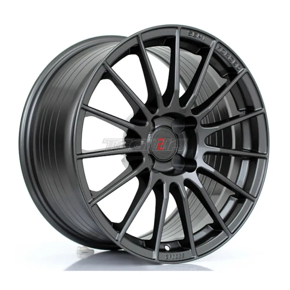 2Forge ZF1 Alloy Wheel 17x9 4x108 ET10 TO 50 72.6mm CB Gloss Gunmetal