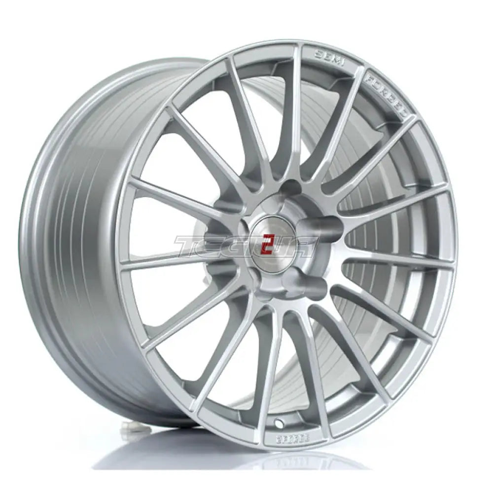 2Forge ZF1 Alloy Wheel 17x9.5 5x115 ET0 TO 45 72.6mm CB Silver
