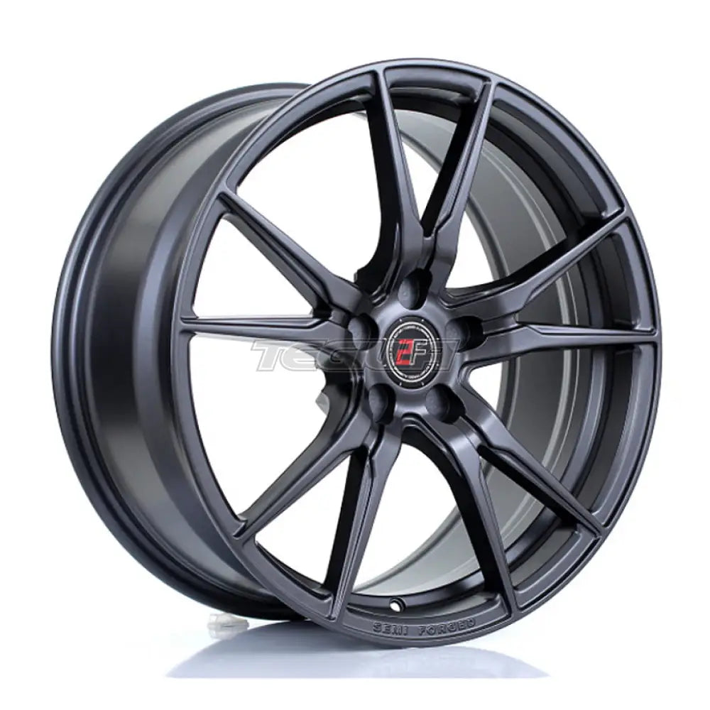 2Forge ZF2 Alloy Wheel 19x8.5 5x118 ET15 TO 45 72.6mm CB Matt Gunmetal