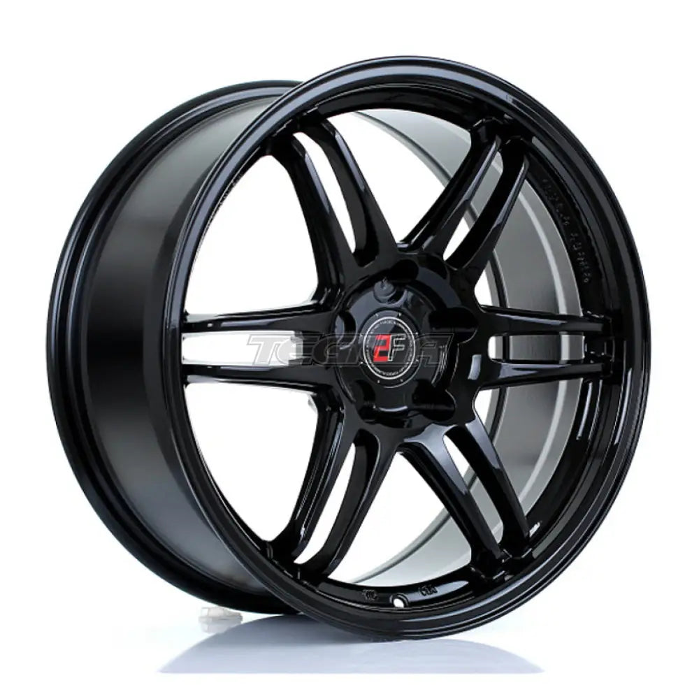 2Forge ZF5 Alloy Wheel 18x8 5x130 ET15 TO 35 72.6mm CB Gloss Black