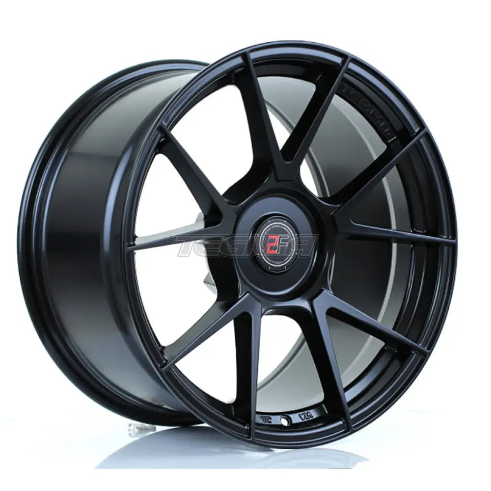2FORGE ZF6 Alloy Wheel 18x10 ET6 to 50 5x130 Matt Black 72.6mm CB
