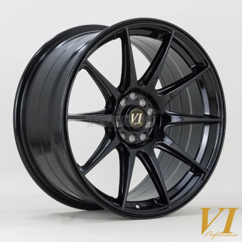 6Performance BDR Alloy Wheel 18x8.75 ET30 5x100,5x114 Black 73.1mm CB