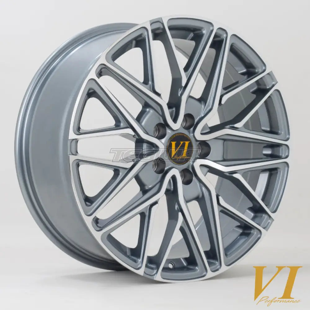 6Performance Loaded Alloy Wheel 20x8.5 ET35 5x120 Gunmetal Polished Face 72.6mm CB