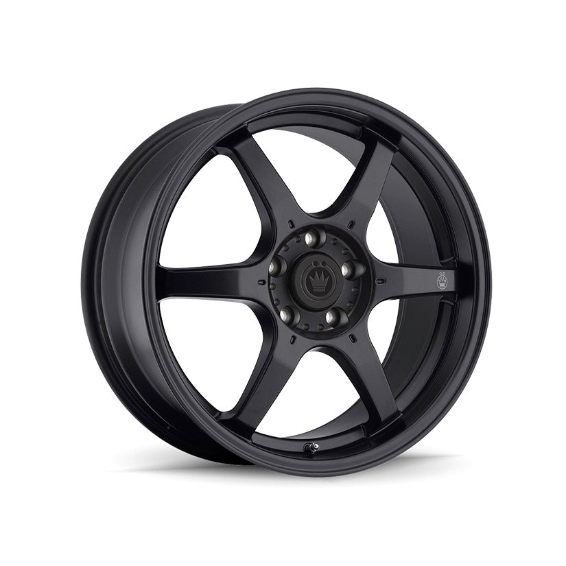 Konig Backbone Alloy Wheel 18x8 ET45 5x114.3 Matte Black 73.1mm CB