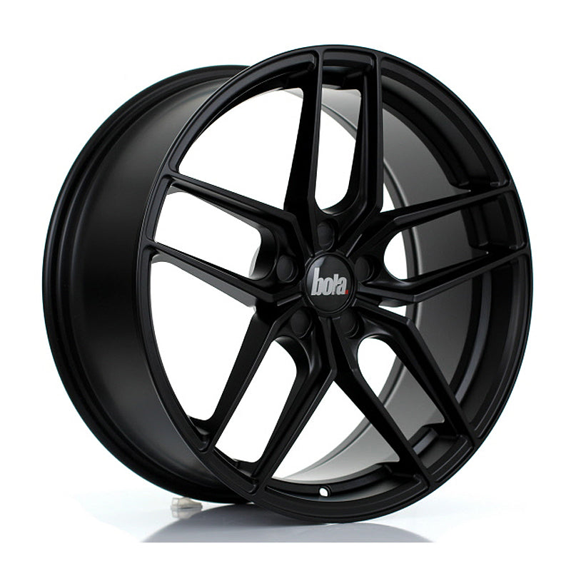 BOLA B11 Alloy Wheel 20x8.5 5x100 ET20 To 45 72.6mm CB Matt Black