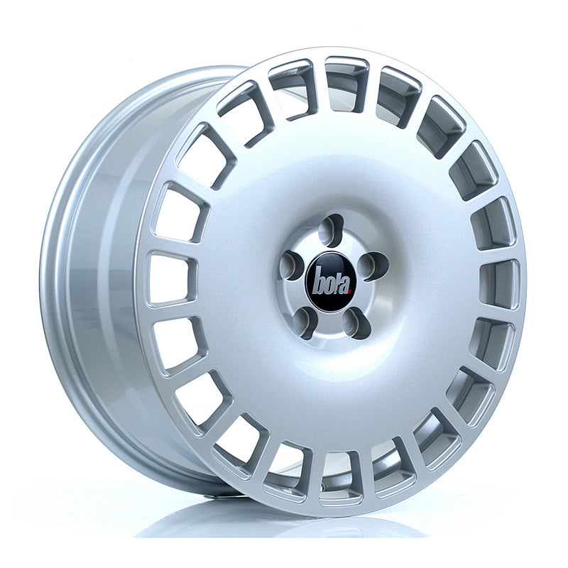 BOLA B12 Alloy Wheel 19x8.5 5x120 ET25 To 45 72.6mm CB Crystal Silver
