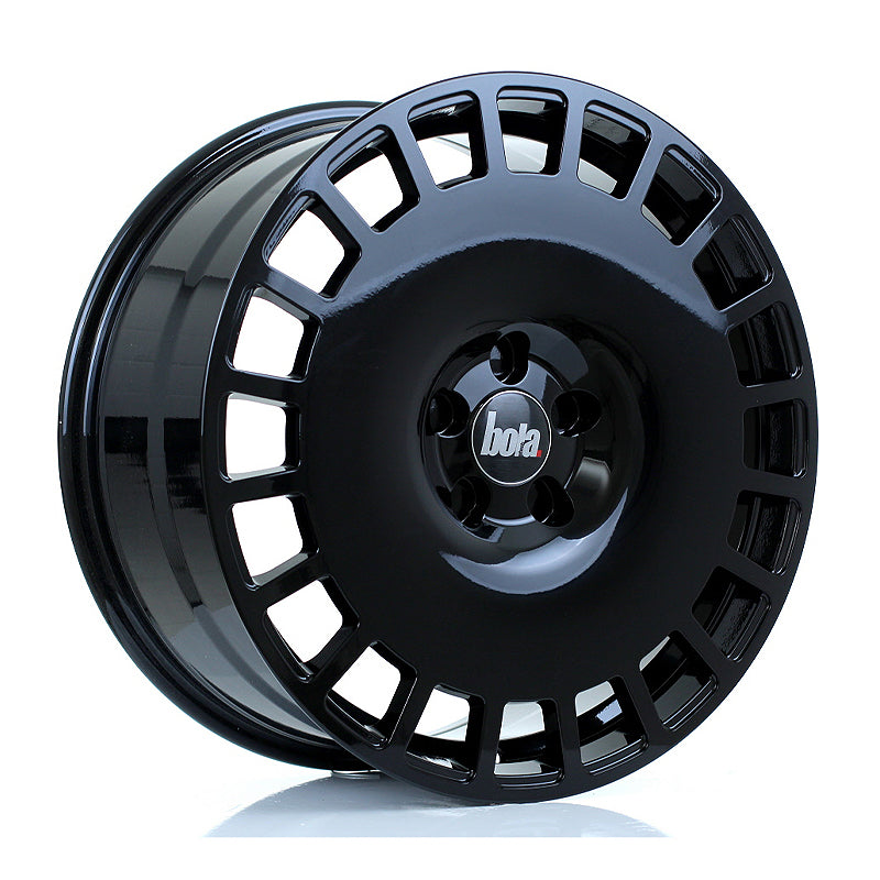 BOLA B12 Alloy Wheel 19x8.5 5x120 ET25 To 45 72.6mm CB Gloss Black