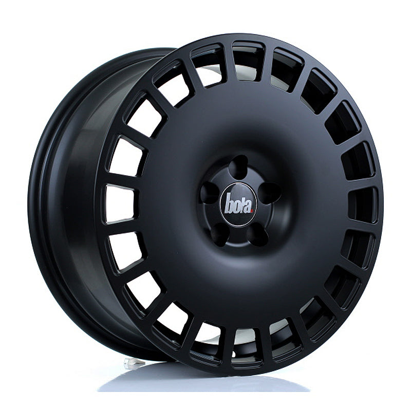 BOLA B12 Alloy Wheel 19x8.5 5x112 ET25 To 45 71.6mm CB Matt Black