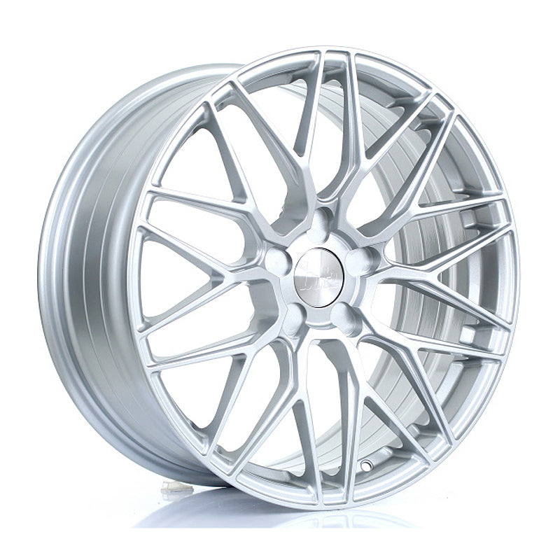BOLA B17 Alloy Wheel 19x8.25 5x105 ET40 To 45 72.6mm CB Crystal Silver