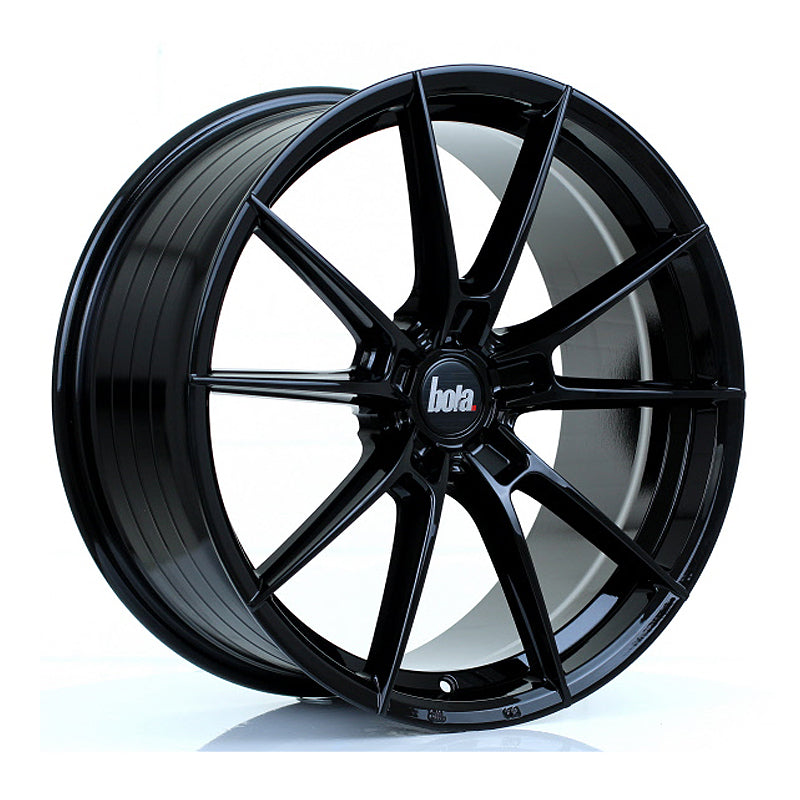 BOLA B19 Alloy Wheel 19x8.5 5x118 ET35 To 45 72.6mm CB Gloss Black