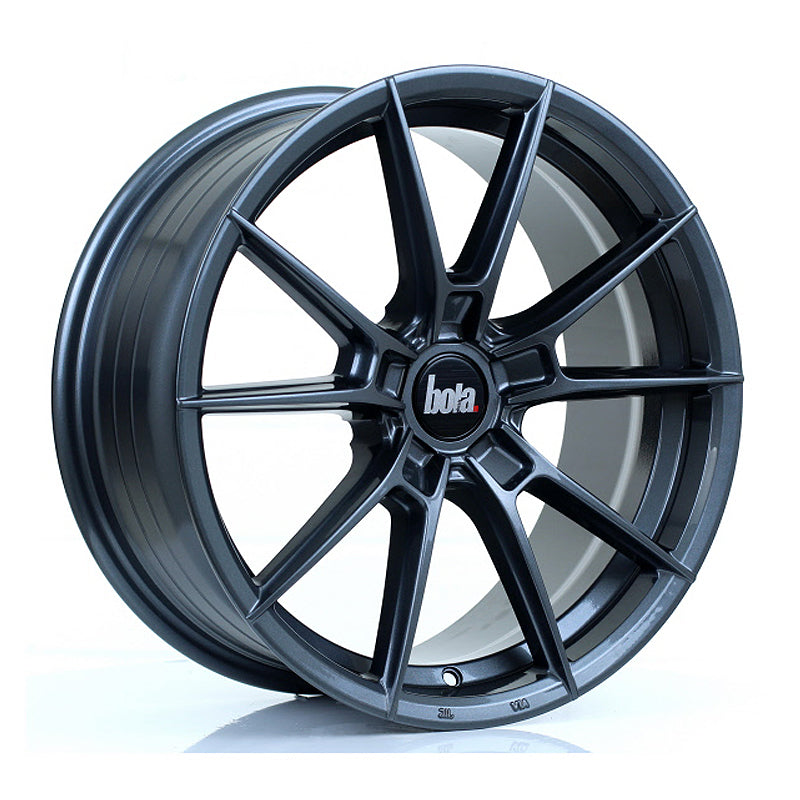 BOLA B19 Alloy Wheel 17x7.5 5x112 ET40 To 45 72.6mm CB Gloss Gunmetal
