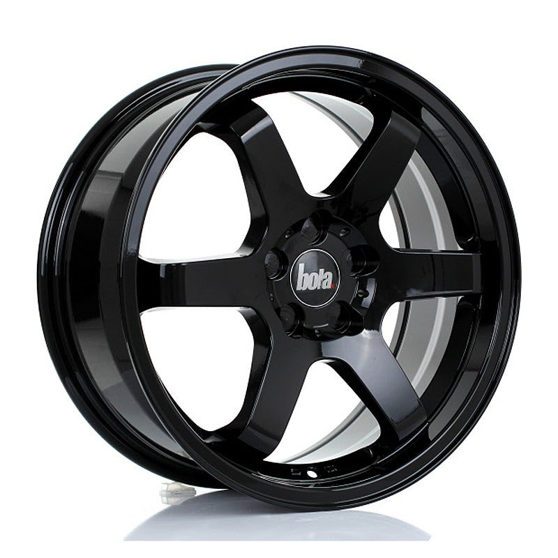 BOLA B1 Alloy Wheel 17x7.5 5x105 ET40 To 45 73.1mm CB Gloss Black
