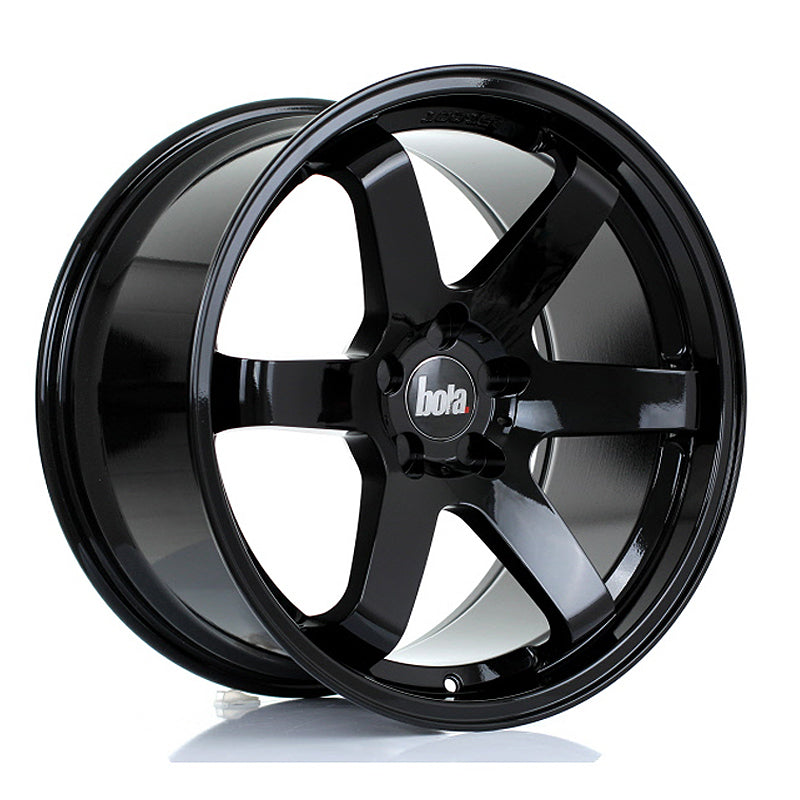 BOLA B1 Alloy Wheel 19x10 5x120.65 ET25 To 45 72.6mm CB Gloss Black