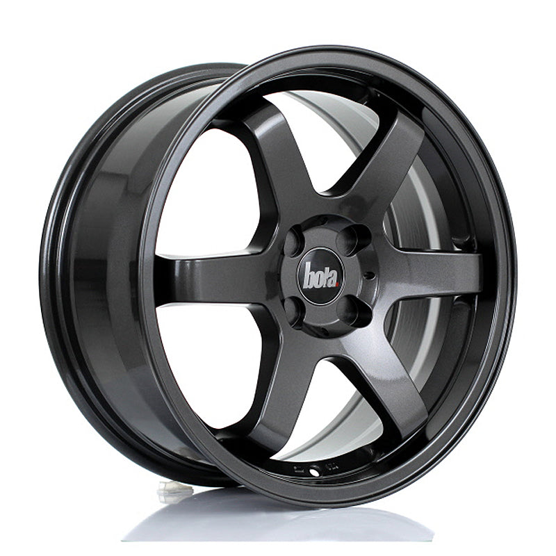 BOLA B1 Alloy Wheel 17x7.5 4x108 ET40 72.6mm CB Gloss Gunmetal