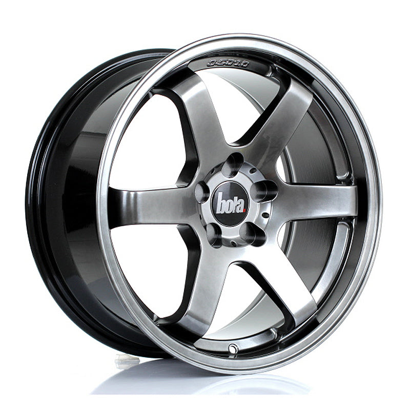 BOLA B1 Alloy Wheel 18x8.5 5x118 ET40 To 45 72.6mm CB Hyper Black