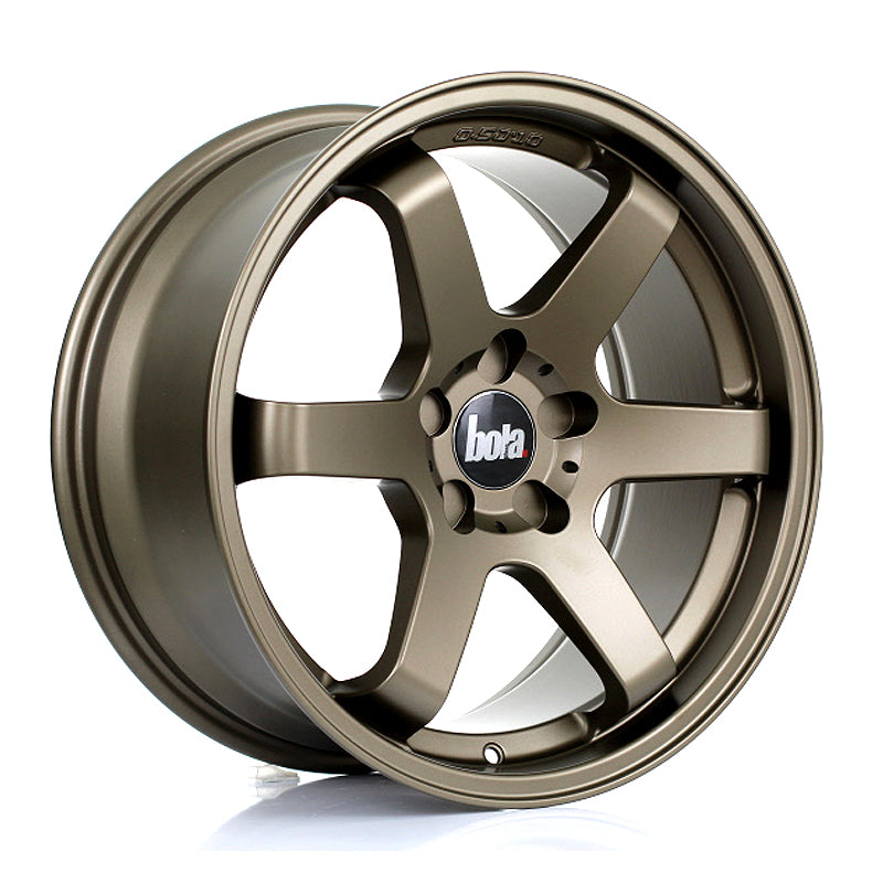 BOLA B1 Alloy Wheel 18x8.5 5x108 ET40 To 45 72.6mm CB Matt Bronze
