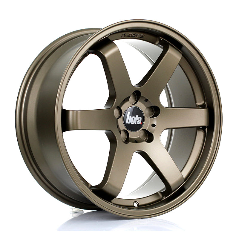BOLA B1 Alloy Wheel 19x8.5 5x114 ET30 To 45 72.6mm CB Matt Bronze