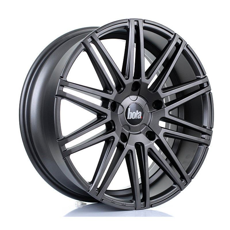 BOLA B20 Alloy Wheel 20x8 5x160 ET50 65.1mm CB Matt Gunmetal