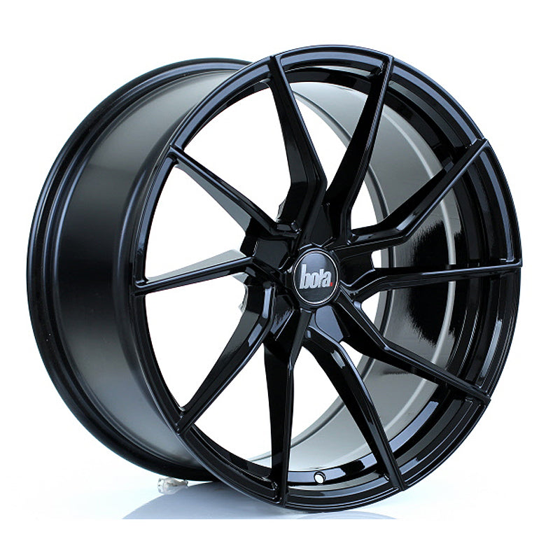 BOLA B25 Alloy Wheel 19x9.5 5x108 ET25 To 45 72.6mm CB Gloss Black