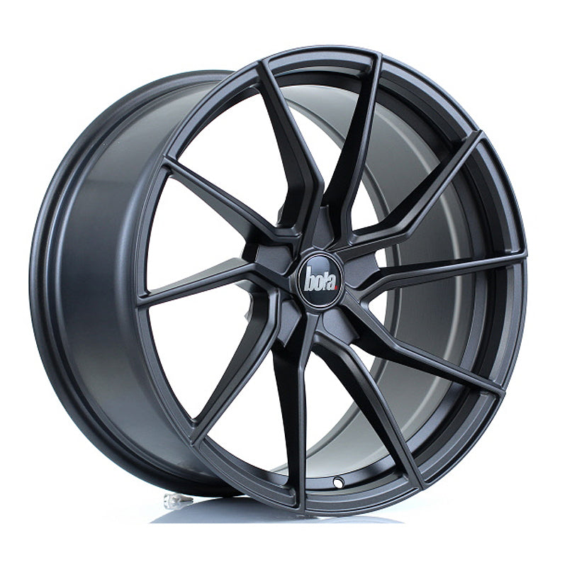 BOLA B25 Alloy Wheel 19x9.5 5x120 ET25 To 45 72.6mm CB Matt Gunmetal