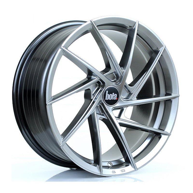 BOLA B26 Alloy Wheel 18x8 5x114 ET40 To 45 72.6mm CB Hyper Black