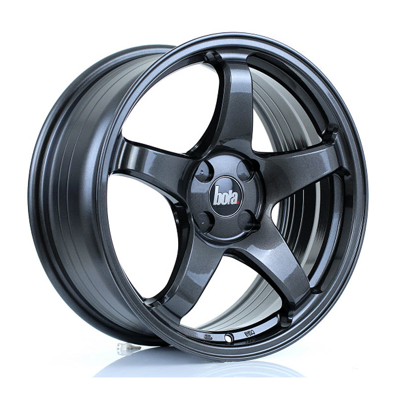 BOLA B2R Alloy Wheel 17x7.5 4x98 ET40 72.6mm CB Gloss Gunmetal