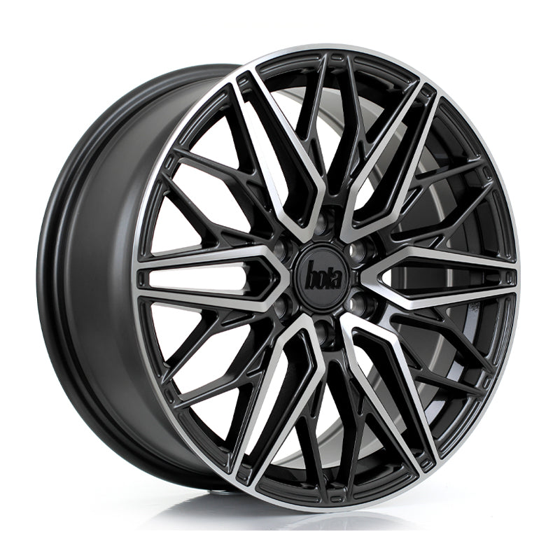 BOLA B32 Alloy Wheel 18x8 6x120 ET50 74.6mm CB Gloss Gunmetal Polished Face