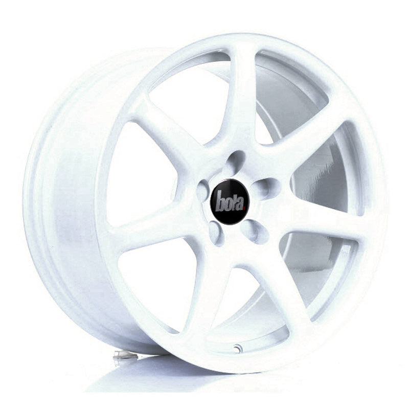 BOLA B7 Alloy Wheel 18x9.5 5x112 ET25 To 45 72.6mm CB White