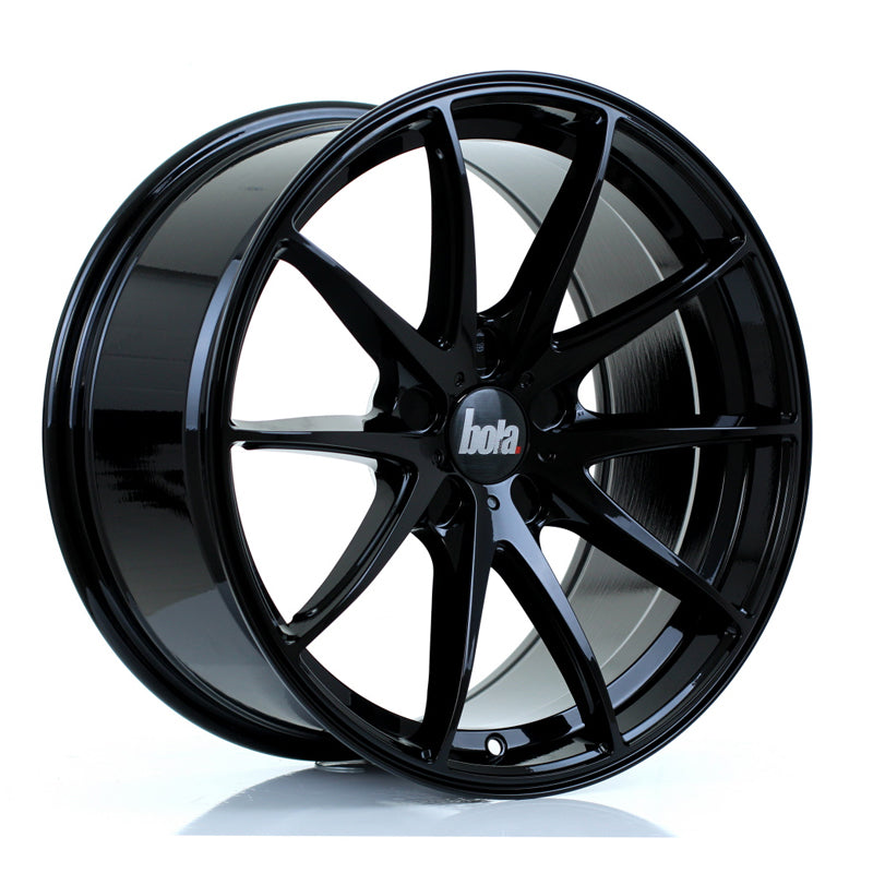 BOLA B9 Alloy Wheel 18x9 5x114 ET30 To 45 72.6mm CB Gloss Black