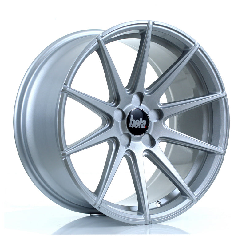 BOLA CSR Alloy Wheel 18x9 5x120 ET25 To 45 72.6mm CB Crystal Silver