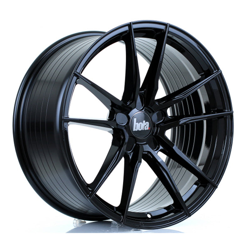 BOLA FLD Alloy Wheel 19x9.5 5x128 ET25 To 45 72.6mm CB Gloss Black