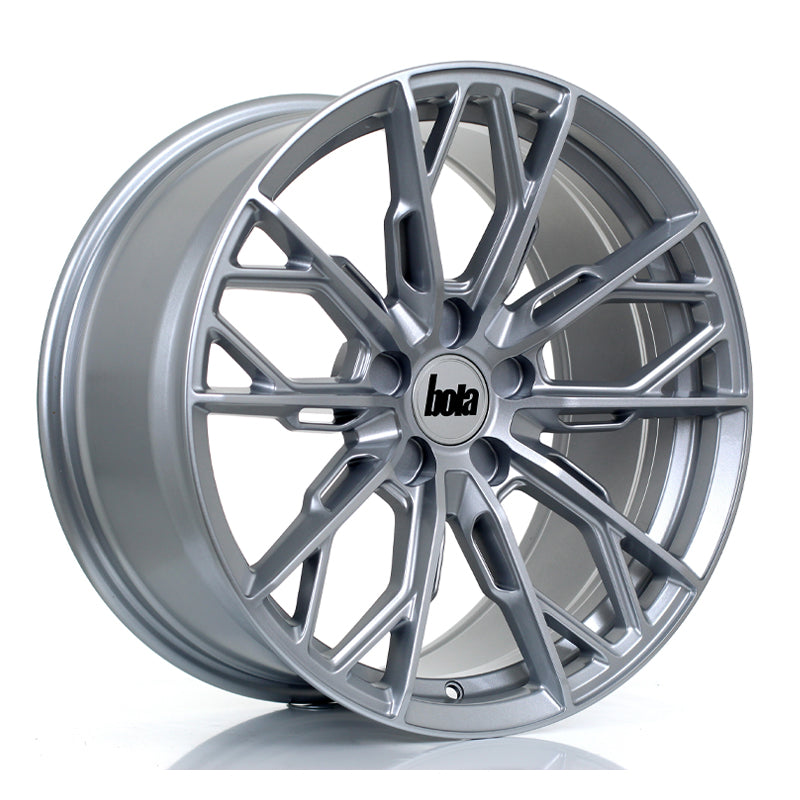 BOLA FLS Alloy Wheel 18x9 5x114 ET25 To 50 72.5mm CB Crystal Silver