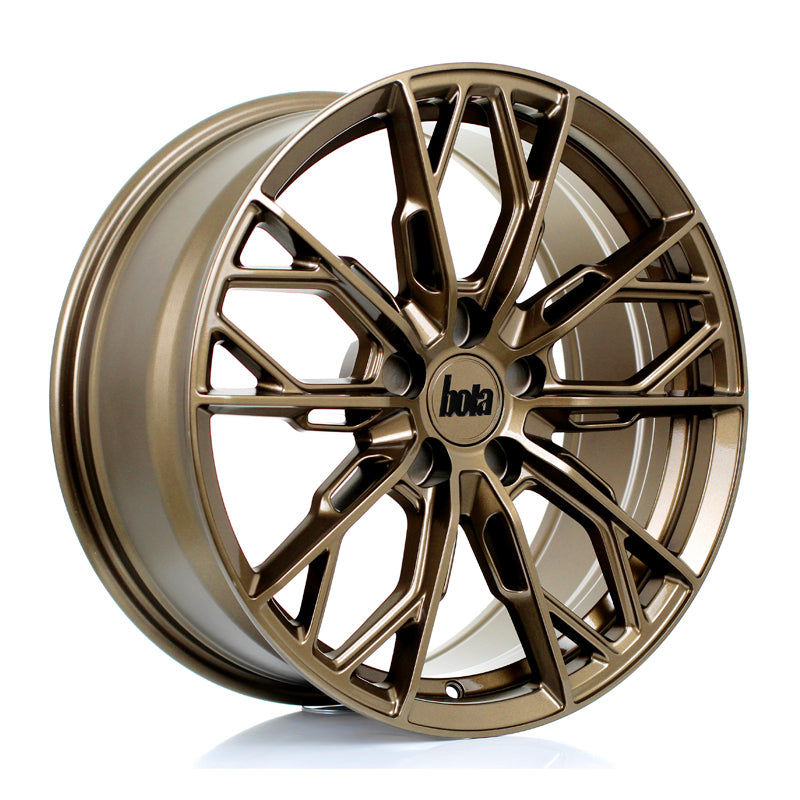 BOLA FLS Alloy Wheel 18x8 5x120.65 ET25 To 50 72.5mm CB Gloss Bronze