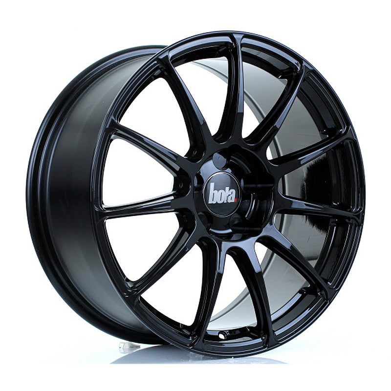 BOLA VST Alloy Wheel 18x8 5x114 ET40 To 45 72.6mm CB Gloss Black
