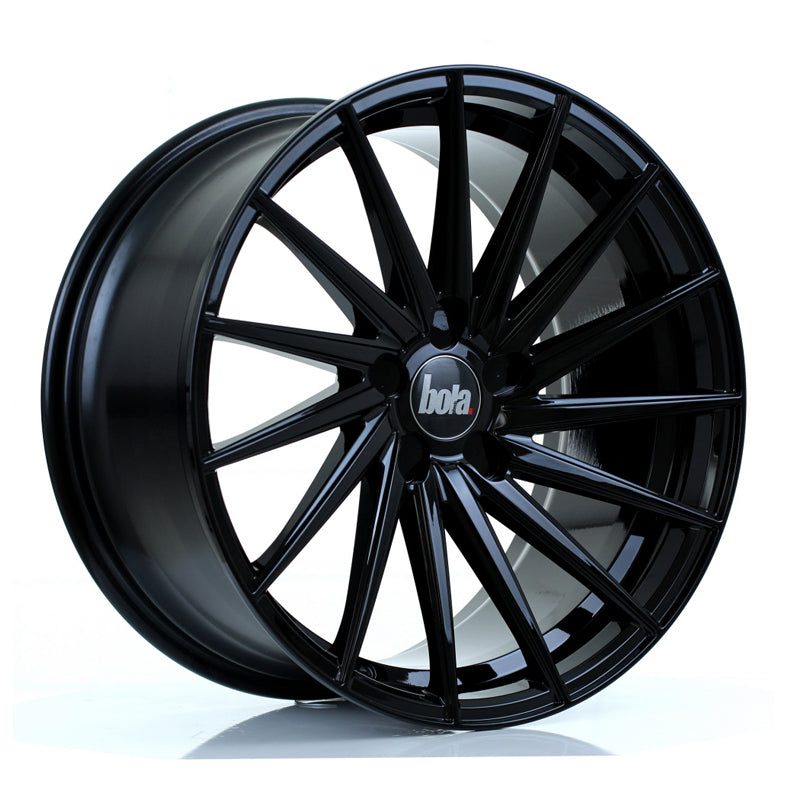 BOLA ZFR Alloy Wheel 19x9.5 5x105 ET25 To 45 72.6mm CB Gloss Black