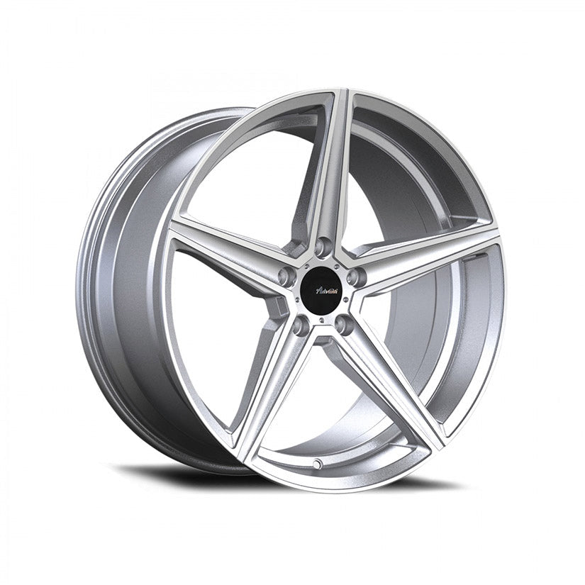 Advanti Racing Hybris Alloy Wheel 18x8 ET45 5x108 Machined Face Silver 73.1mm CB