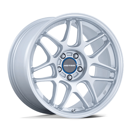 Motegi MR158 TSUBAKI Alloy Wheel 19x9.5 ET25 5x114 Hyper Silver With Machined Lip 72.56mm CB