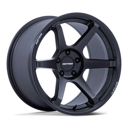 Motegi MR160 BATTLE VI Alloy Wheel 18x9.5 ET35 4x114 Matt Blackbird Metallic 72.56mm CB