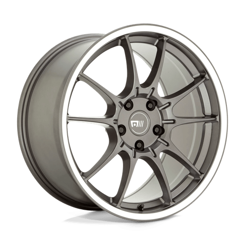 Motegi MR152 SS5 Alloy Wheel 17x8 ET45 4x108 Gunmetal With Machined Lip 63.36mm CB